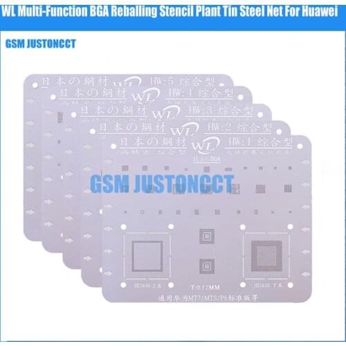 4 IN 1 BGA Reballing Stencil for huawei Hw1,Hw2,Hw 3,Hw4 free shipping