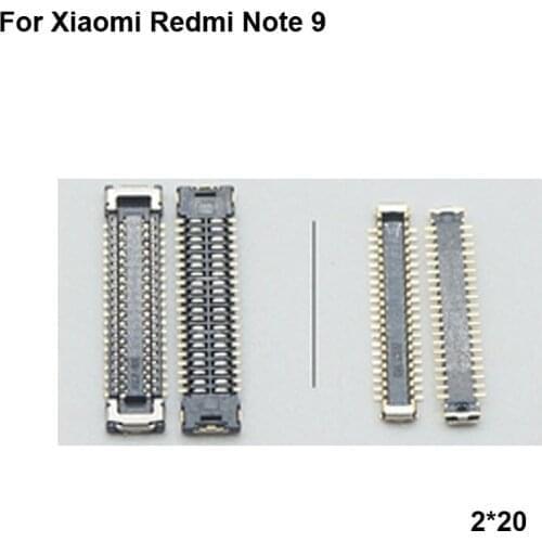 5pcs Dock Connector Micro USB Charging Port FPC connector For Xiaomi Redmi Note 9 logic on motherboard mainboard Note9