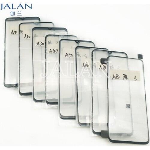 5PCS Front Glass high copy for Samsung A10 A20 A30 A40 A50 A60 A70 A80 A90 A20E S10E Broken LCD screen panel repair