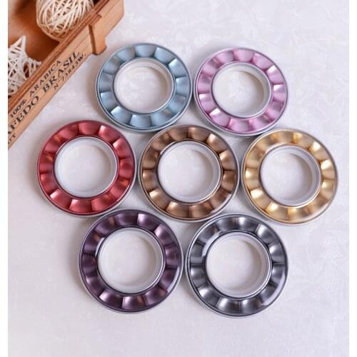 50PCS New style curtain eyelet ring roman circle curtain clip rings 45mmx75mm Roman Art gold curtain pole rings/blind rings