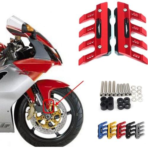 For Aprilia RSV1000R RSV 1000R(RSV MILLE R)Motorcycle CNC Accessories Mudguard Side Protection Front Fender Anti-Fall Slide