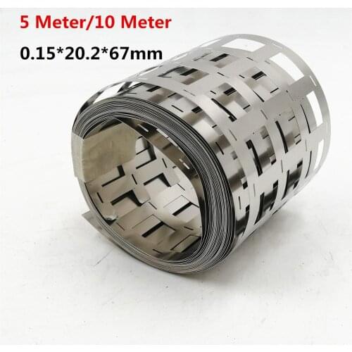 Spot Welding Machine 99.96% Pure Nickel Strip 0.15*20.2*67mm 4P Nickel Belt Lithium Battery Nickel Strip For 18650 Spot Welder