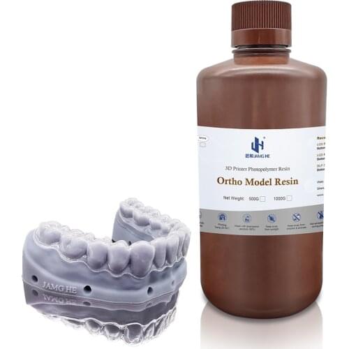 FREE Shipping DLP LCD Dental Orthodontic Restoration Teeth Model 3D Printer Resin 405nm Water Washable Resin