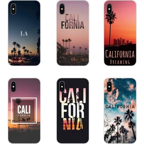 For Xiaomi Mi4 Mi5 Mi5S Mi6 Mi A1 A2 A3 5X 6X 8 CC 9 T Lite SE Pro Travel Los Angeles California Accessories Phone Shell Covers