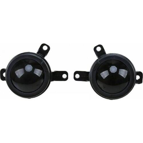 50% Hot Sale 1Pair Fog Light Cover Durable Modified Parts Black Fog Lamp Cap for Audi A6 C7 12-15 Auto External Modified