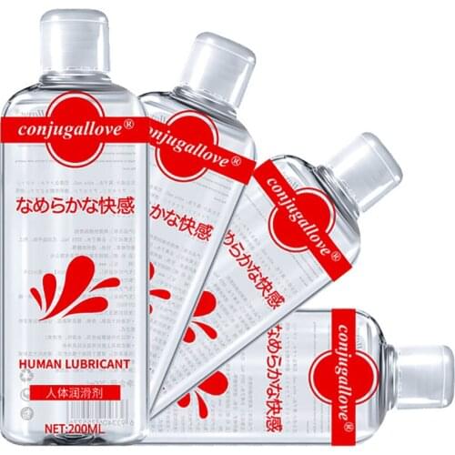 200ML Water Soluble Lubricant Adult Sex Products Men/women Anal Vaginal Body Masturbating Lubricants Sexual Massage Lube