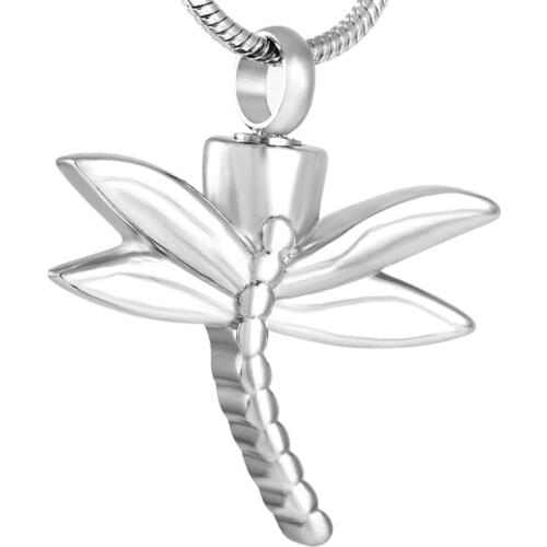 MLN8120 Dragonfly Urn Pendant For Ashes Memorial Ash Keepsake Urns For Pet/Human Ashes Urn Necklace Sympathy Gift