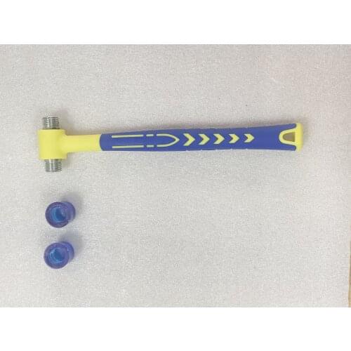 Hammer with Rubber Handle Jewelry Gold Silver Form Repair 28cm