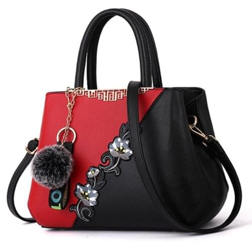 New Exquisite Female Handbag Chic Totes Female Shoulder Messenger Bag Hand-Embroidered Female Bag Large Capacity Crossbody Bags