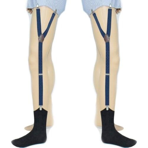New Arrival Mens Shirt Stays Holder Suspender Adjustable Elastic Garter Strap Sock Non-Slip Underwear Accessory 2020 Fashion Hot