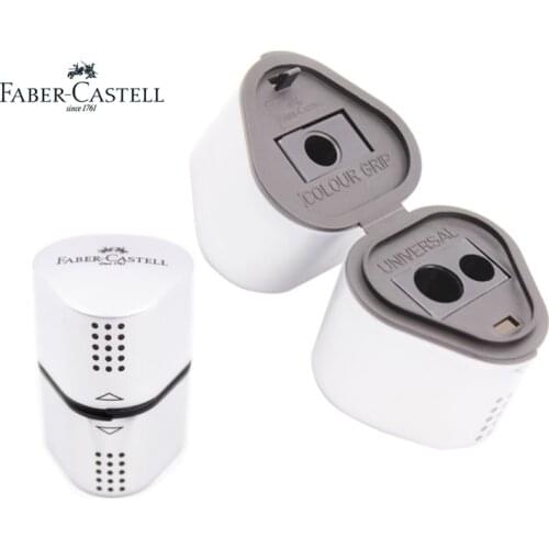 LifeMaster Faber Castell 3 Holes Professional Pencil Sharpener for wood pencils Painting Supplies 1838