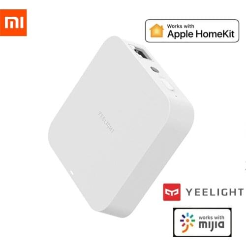Xiaomi Mijia Yeelight Mesh Gateway Hub Device for Mesh Lighting Products WIFI Dual Mode Work With Apple Homekit Xiaomi Mijia App