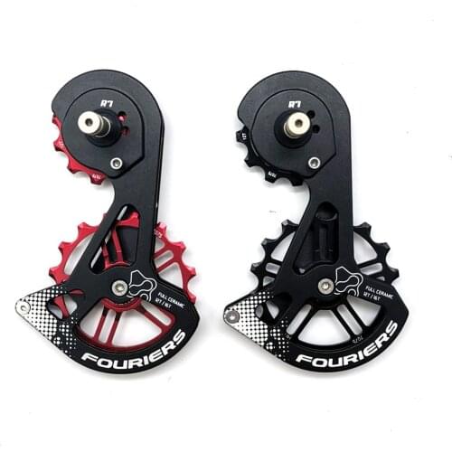 Fouriers OSPW System Rear shifting For Shimano 105 RD-R7000 Oversized Pulley Wheel Ceramic Bearing