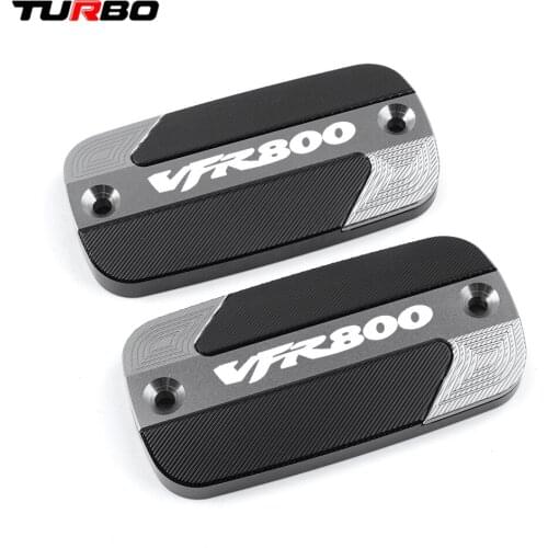 High quality New CNC Front Brake Fluid Reservoir Cover cap For Honda vfr 800 VFR800F VFR800X 1998-2013 2014