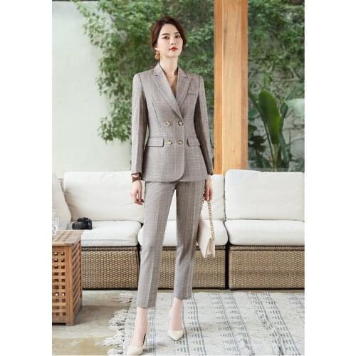 Женские деловые брючные костюмы WUYANGTONGDA China At AliExpress