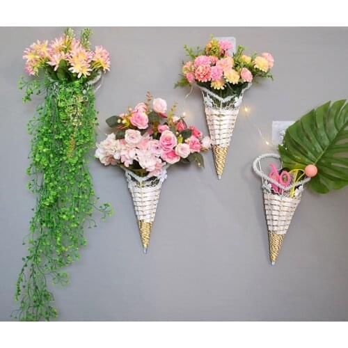 YANXI Wicker Vases For Home