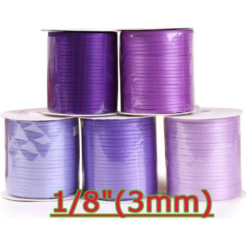 [ywuber] 1/16"(3mm) Single Face Cheap Satin Ribbon For Wedding Party Decoration Gift Wrapping Ribbon 500yard/roll Free shipping