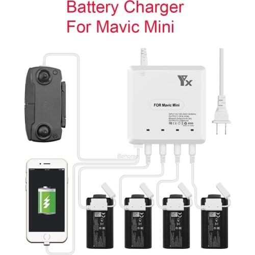 6 in 1 Mavic Mini Battery Charger for DJI Mavic Mini Battery Remote Controller Balance Charger Mavic Mini Accessories