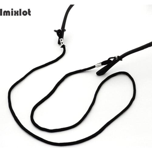 1PC/5PCS/10PCS Black Nylon Sunglasses Lanyard Strap Necklace Eyeglass Glasses Chain Eyewear Cord Holder Reading Glasses Strap