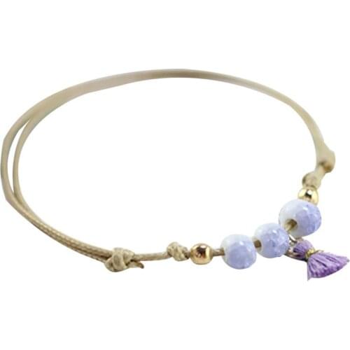 1pc Womens Anklet Charm Fashion Simple Bohemian Style Ankle Bracelet Foot Jewelry For Beach Travel Jewelry Accessories