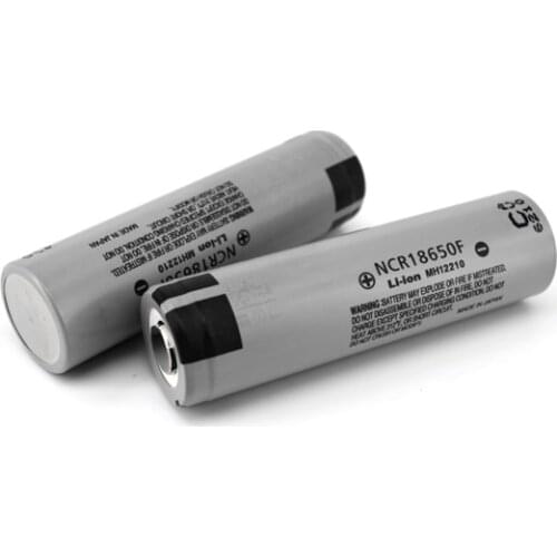 2pcs/lot Panasonic 18650 NCR18650F 2900mAh 3.7V Low Temperature Resistant Battery Rechargeable Lithium Batteries Cell