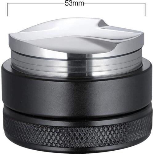 53mm Stainless Steel Distributor Espresso Distribution Tool Coffee Leveler Coffee Distributor Coffee Tampers Cafetera