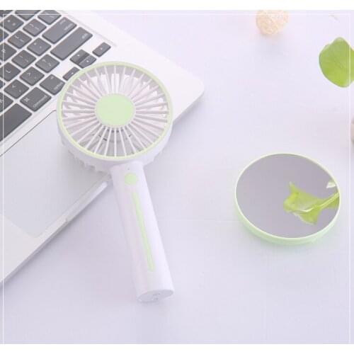 Aromatherapy USB Fan Mini handheld small fan mobile phone stand desktop charging fan gift fan