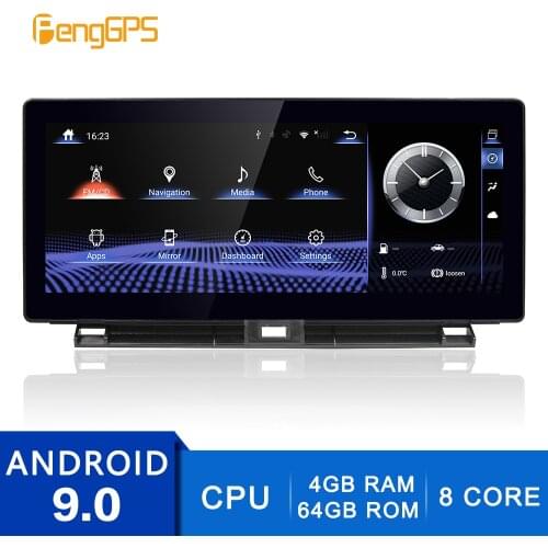4G+64G DVD Player 2 Din Stereo Android 9.0 for Lexus NX200 NX300T NX 2013-2017 GPS Navigation DVD Player FM/AM Radio Headunit