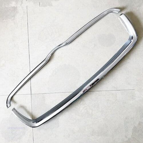 Car styling For Hyundai Accent 2002-2010 ABS Chrome Front Grille Around Trim Racing Grills Trim