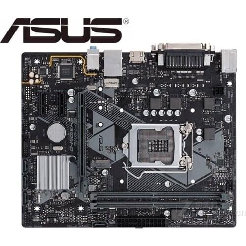 Used original mainboard for ASUS PRIME H310M-D DDR4 LGA 1151 USB2.0 USB3.0 USB3.1 Desktop motherborad