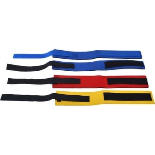 Free shipping Neoprene Velcro Strap band neoprene triathlon uhf RFID timing chip wrist ankle strap for rfid sports timing tags