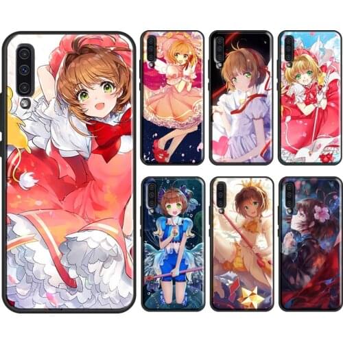 Card Captor Sakuras Anime Soft Case For Samsung Galaxy A52 A42 A12 A20e A21S A10 A40 A50 A70 A51 A71 A31 A41 Cover