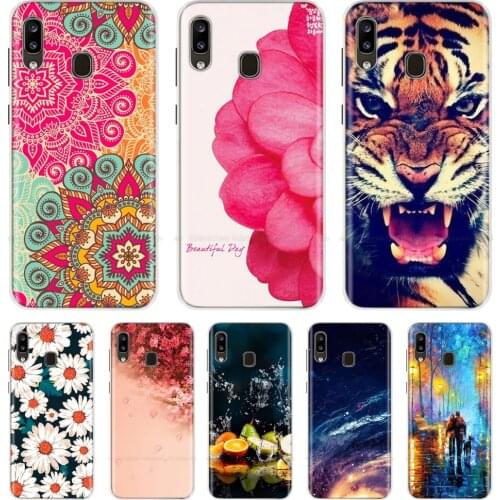 For Samsung Galaxy A40 A30 A20 Case Cartoon Soft Silicone Cover Print TPU Phone Case For Samsung A 40 30 20 Cover Fundas Bumper
