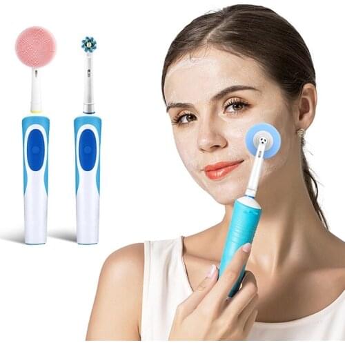 CPDD For OralB Electric Toothbrush Replacement Facial Cleansing Brush Head Electric Toothbrush Cleansing Head Waterproof