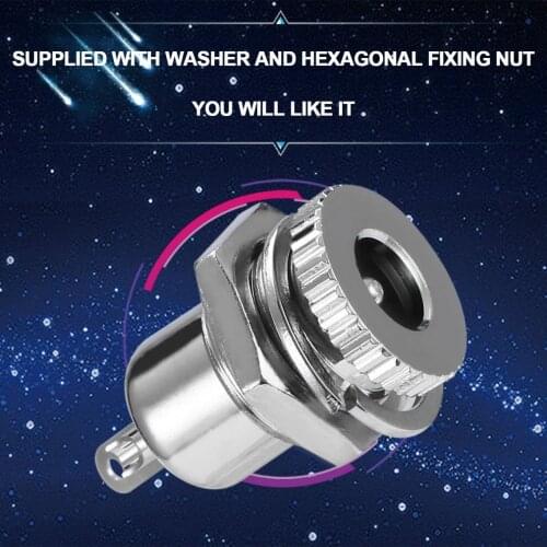 Hot 1Pc 26 mm x 12mm DC Power Jack Socket Female Panel Mount Connector Newest