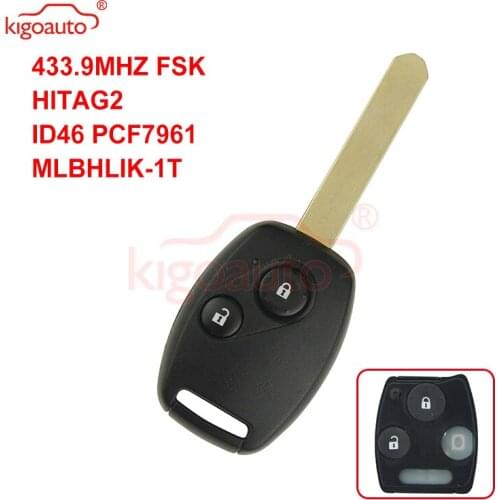 Kigoauto 433.9MHZ FSK HITAG-2 ID46 PCF7961 MLBHLIK-1T