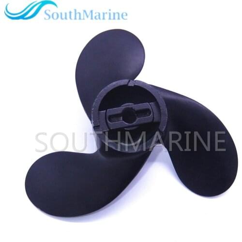 7 1/2x4 3/4 58111-98452-019 Aluminum Propeller for Suzuki DT 2 2.2 2.5HP Outboard Motor (3X188) A500 4-3/4" PITCH 188"X122"