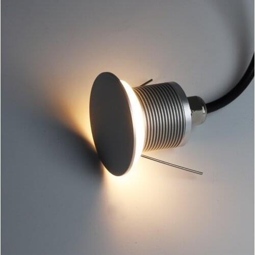 LED Wall Lamp Recessed Outdoor Waterproof Garden Decorative Wall Light Stair Porch Corridor Sconce Walkway Lighting DC12-24V