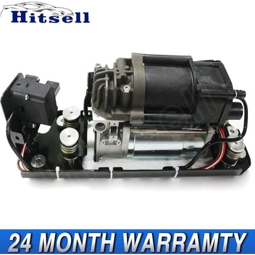 Air Suspension Air Compressor With Suspension Valve Bracket Fit BMW F01 F02 F04 750Li 760Li 37206789450
