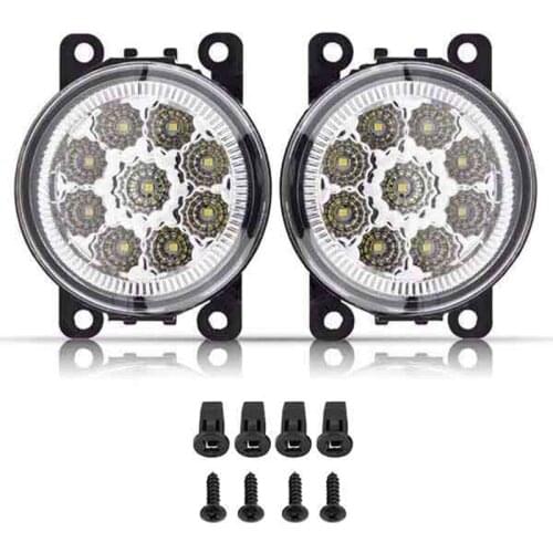 2PCS Car Fog Lamps Lighting for Ford Explorer Transit Focus Fusion for Honda Crosstour CR-V for Nissan Suzuki Renault Peu 990E0