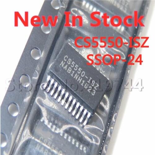 5PCS/LOT CS5550-ISZ TSSOP-24 Analog to Digital Converter In Stock NEW original IC