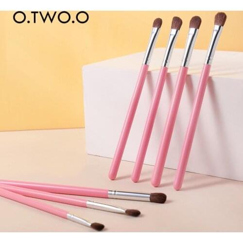 7PCS Makeup Brush Soft Hair Skin-friendly Eye Shadow Brush Eyebrow Brush Smudge brush Nose Shadow Brush Portable Beauty Tools