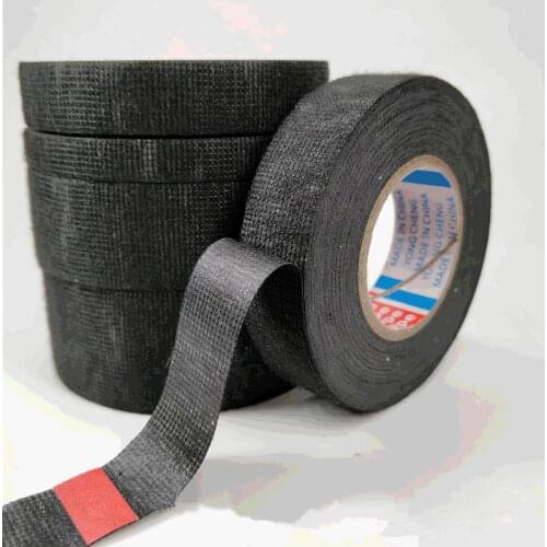 Car Self Adhesive Heat-resistant Adhesive Anti Elvet Wiring Harness Tape Coroplast Adhesive Cloth Tape Able Harness Length 15M