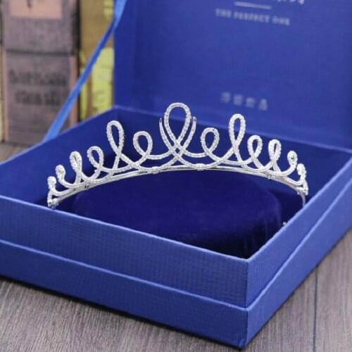 Hot Fashion AAA CZ Tiaras Crowns Exquisite Wedding Hair Accessories High Quality Beautifle Tiara and Crowns Party JewelryH-092