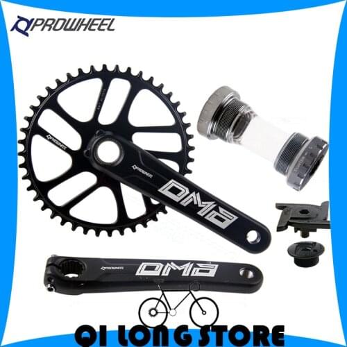 PROWHEEL 40T 42T 44T 46T 48T Road Bike Crankset 9/10/11/12Speed 170/172.5mm Crank GXP Chainring with Bottom bracket BB Crank set