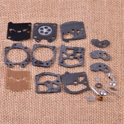 LETAOSK New Carburetor Carb Repair Rebuild Tool Gasket Diaphragm kit fit for Walbro K10-WAT WA WT Series