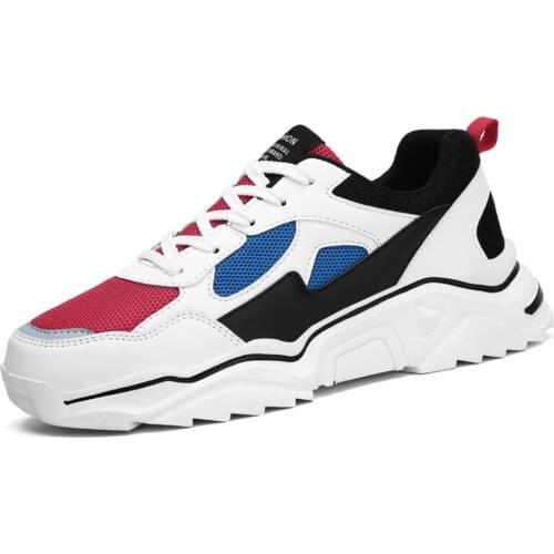 Men Vulcanized Shoes Man Chunky ShoesTrainers Ayakkabi Zapatillas Hombre Casual Sepatu Sneaker Pria