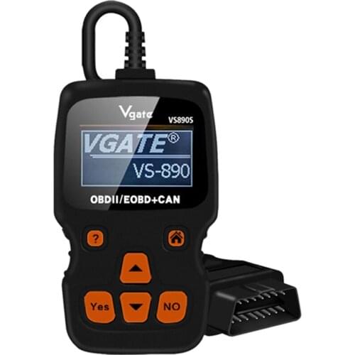 Professional OBD2 Scanner Vgate VS890S Anto Diagnostic Scanner Tools OBD II Code Reader CAN-BUS Fault for All Cars After 1996