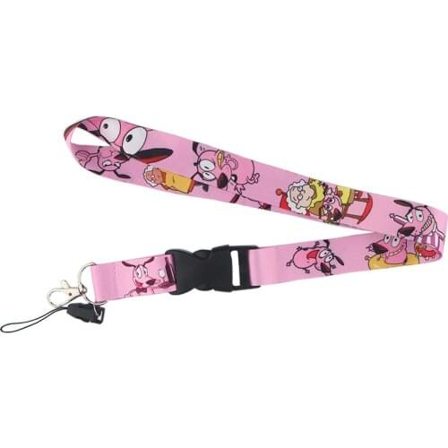 K483 Dog Lanyards For keychain ID Card Pass Mobile Phone USB Badge Holder Hang Rope Lariat Lanyard 1PCS