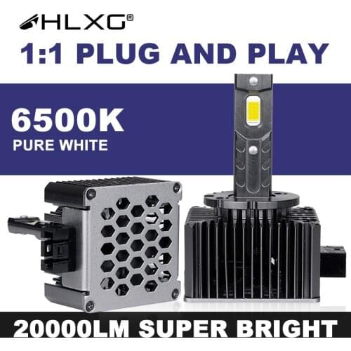 HLXG 20000LM D1S D3S D5S LED Conversion Kit D4S D4R D2R D8S D1R D2S D3R LED Headlight Auto Bulb 90W Car LED Lamp headllamp 12V